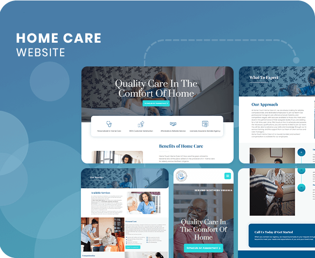 Home Care website Banner