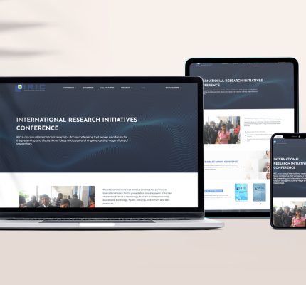 Events/Conference website all devices mockup