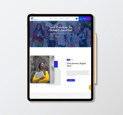 Tablet mockup-BeInternational