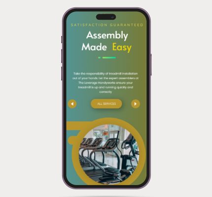 Handyman Webstie iphone 14 mockup